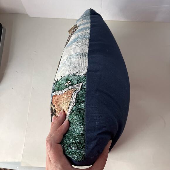 BOYDS BEARS & FRIENDS Forever Friends Tapestry Pillow DoorStop Shape Vintage USA - Picture 4 of 11